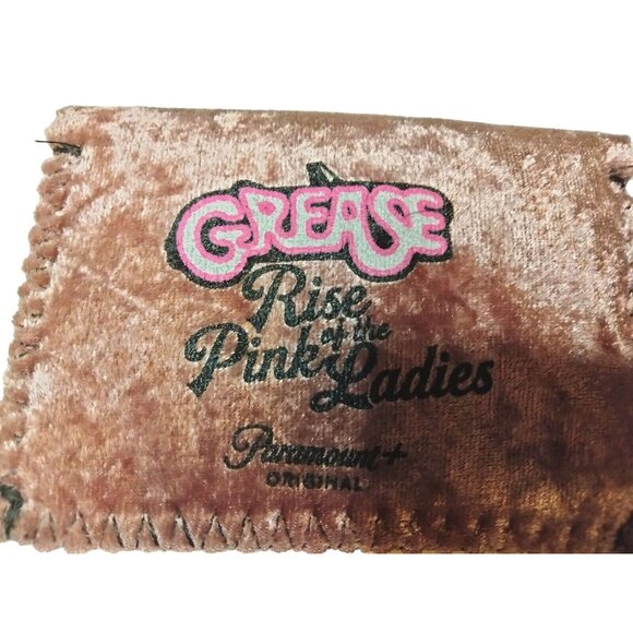 Grease Rise of the Pink Ladies Change Purse Velvet Paramount Original Key Ring - Picture 3 of 4